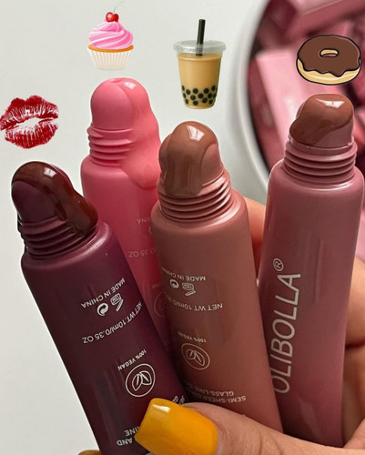 لیپ گلاس ژلهای با ۴طعم مختلف