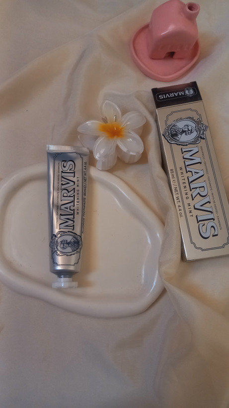 Orginal خمیردندان سفیدکننده مارویس مدل Whitening Mint حجم ۸۵ میلیلیتر